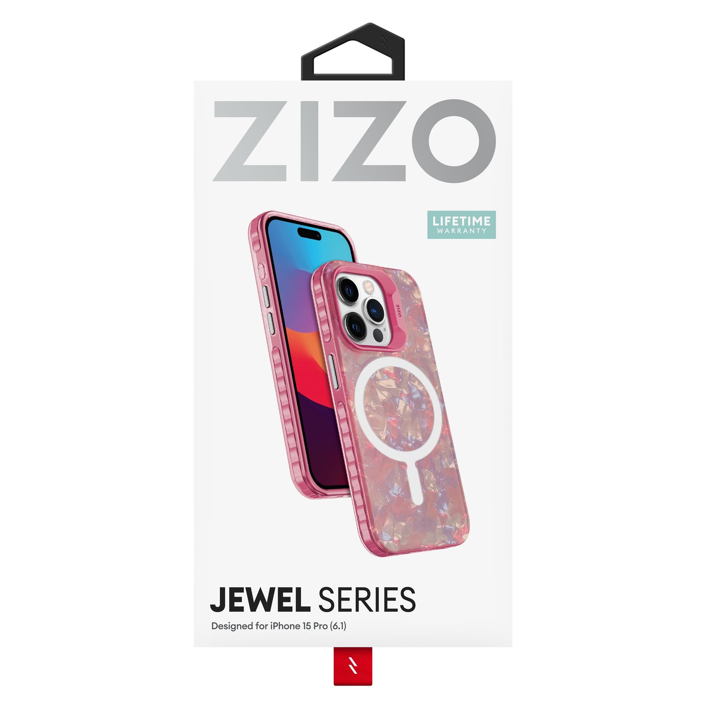 ZIZO JEWEL Series iPhone 15 Pro MagSafe Case - Blossom