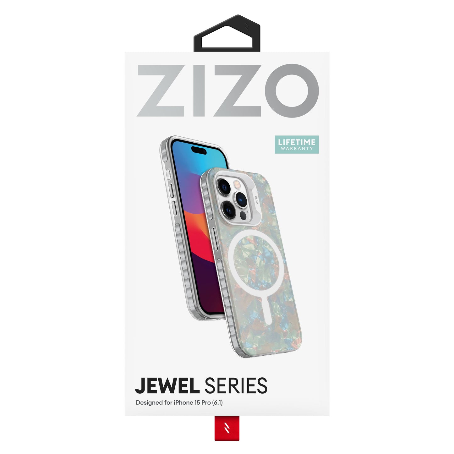 ZIZO JEWEL Series iPhone 15 Pro MagSafe Case - Opal