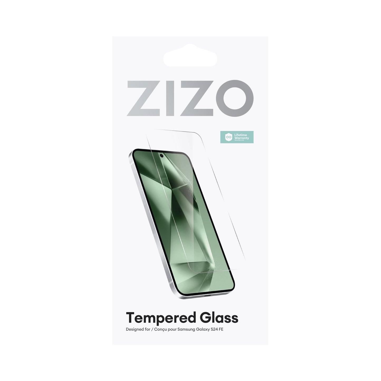 ZIZO TEMPERED GLASS Screen Protector for Galaxy S24 FE - Clear