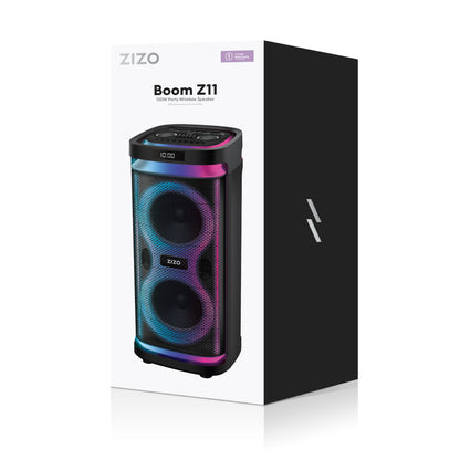 ZIZO Boom Z11 100W Wireless Speaker - Black