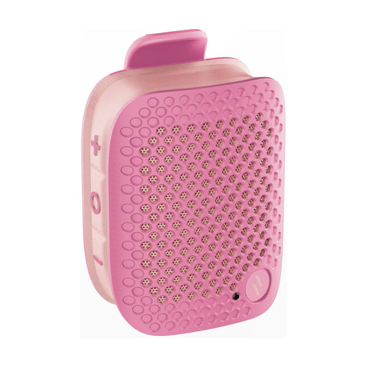 ZIZO Sonic Clip Ultra-Portable Wearable Speaker - Pink