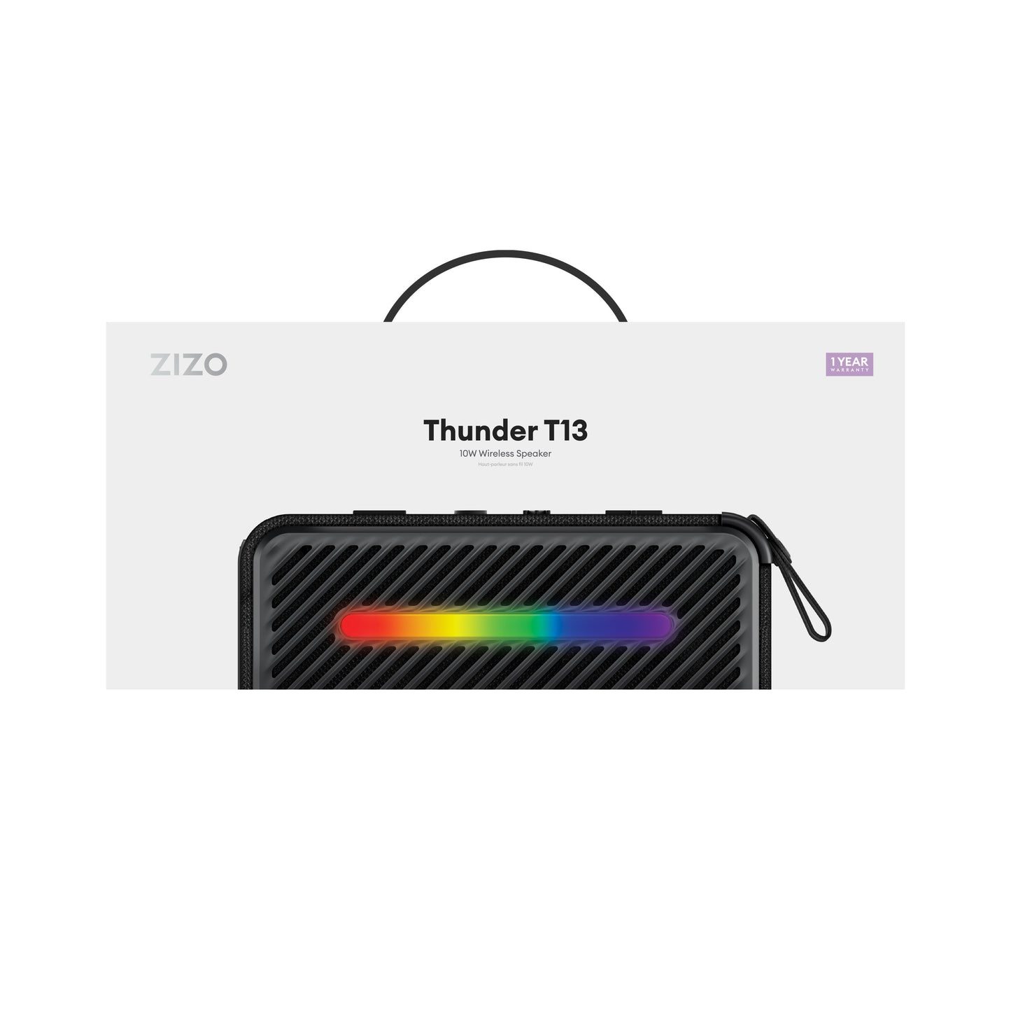 ZIZO Thunder T13 Portable Wireless Speaker - Black