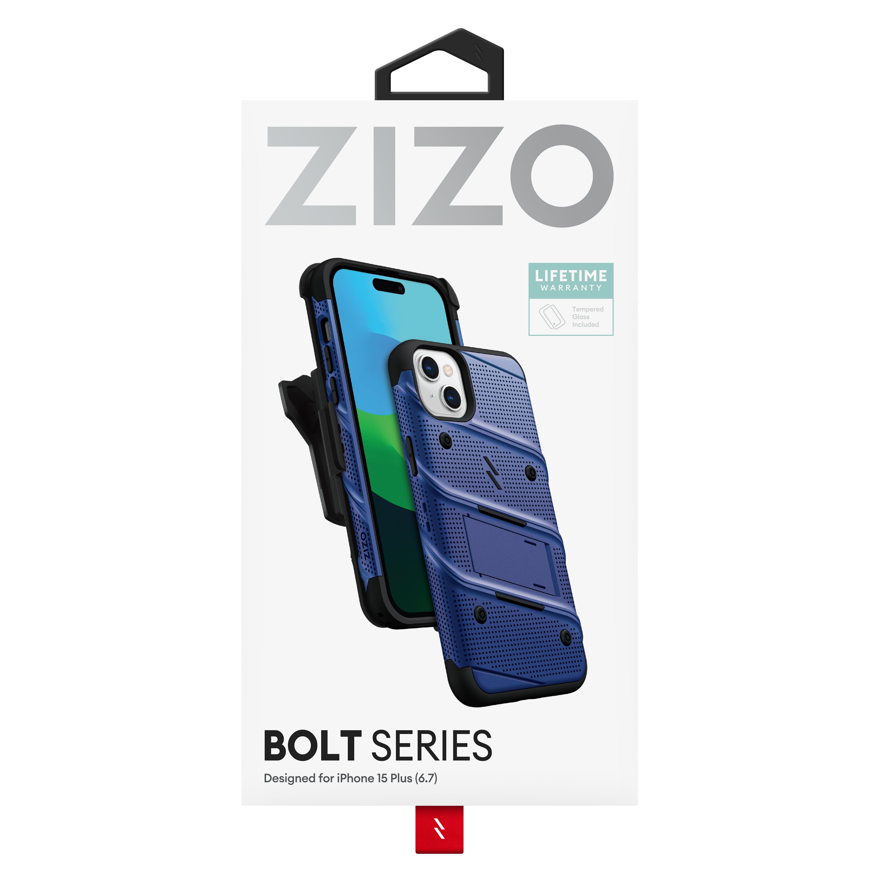 ZIZO Bolt iPhone 12 Mini Case with Tempered Glass, Kickstand, Lanyard online & Clip