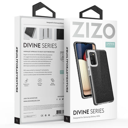 ZIZO DIVINE Series Galaxy A02s Case - Night Stars