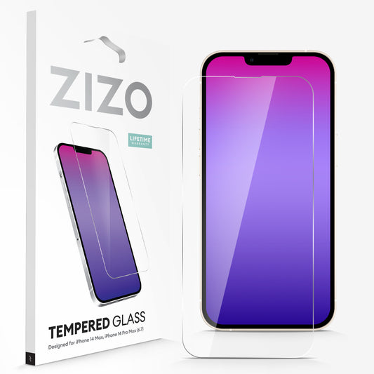 ZIZO TEMPERED GLASS Screen Protector for iPhone 14 Plus / Pro Max (6.7)