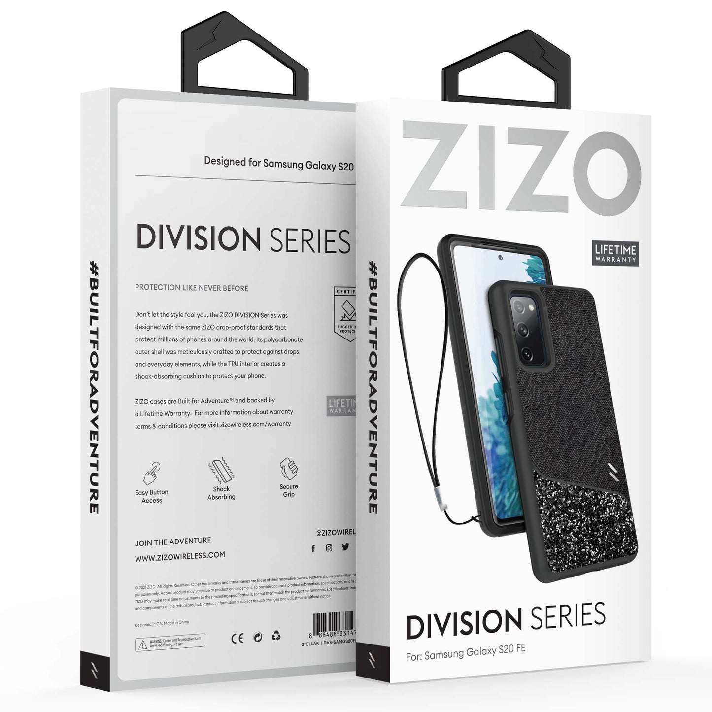 ZIZO DIVISION Series Galaxy S20 FE Case - Stellar