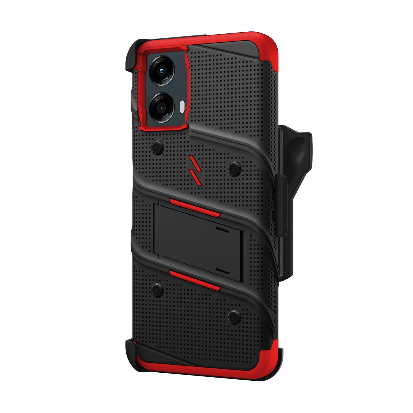 ZIZO BOLT Bundle moto g 5G (2024) Case - Black / Red