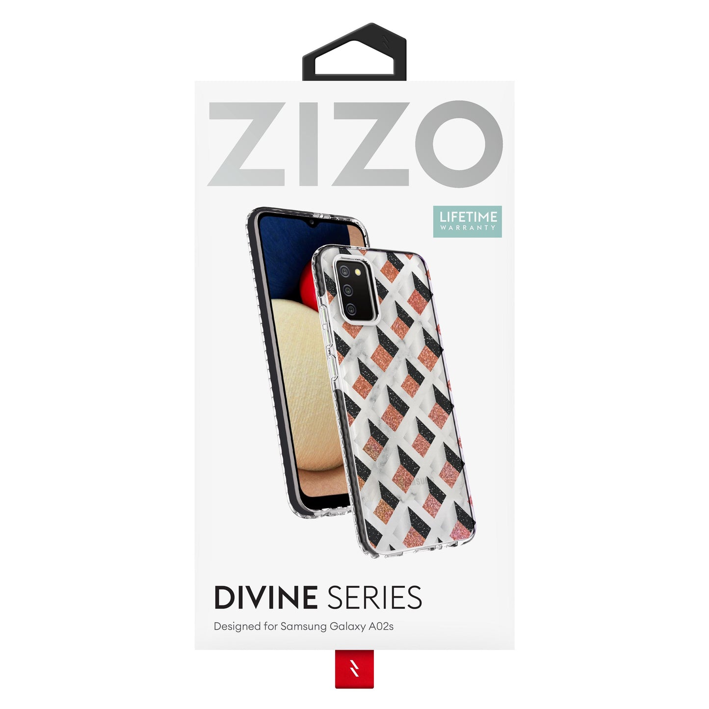 ZIZO DIVINE Series Galaxy A02s Case - Geo