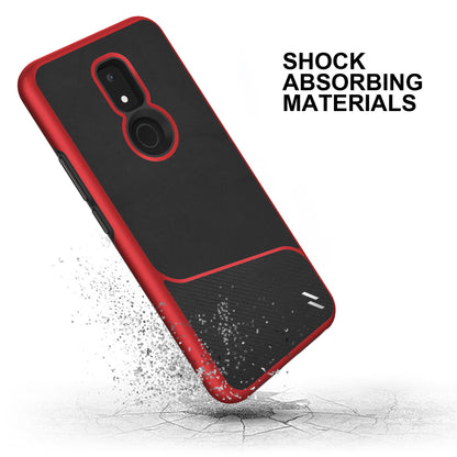 ZIZO DIVISION Series Cricket Icon 3 Case - Black & Red