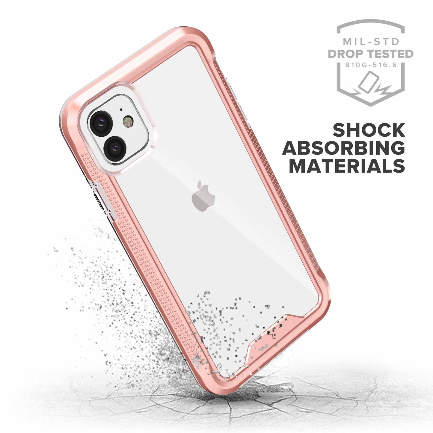 ZIZO ION Series iPhone 11 Case - Rose Gold