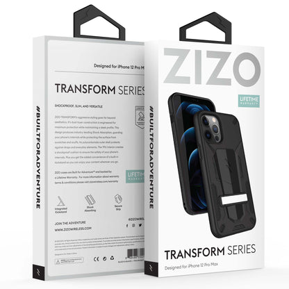 ZIZO TRANSFORM Series iPhone 12 Pro Max Case - Black