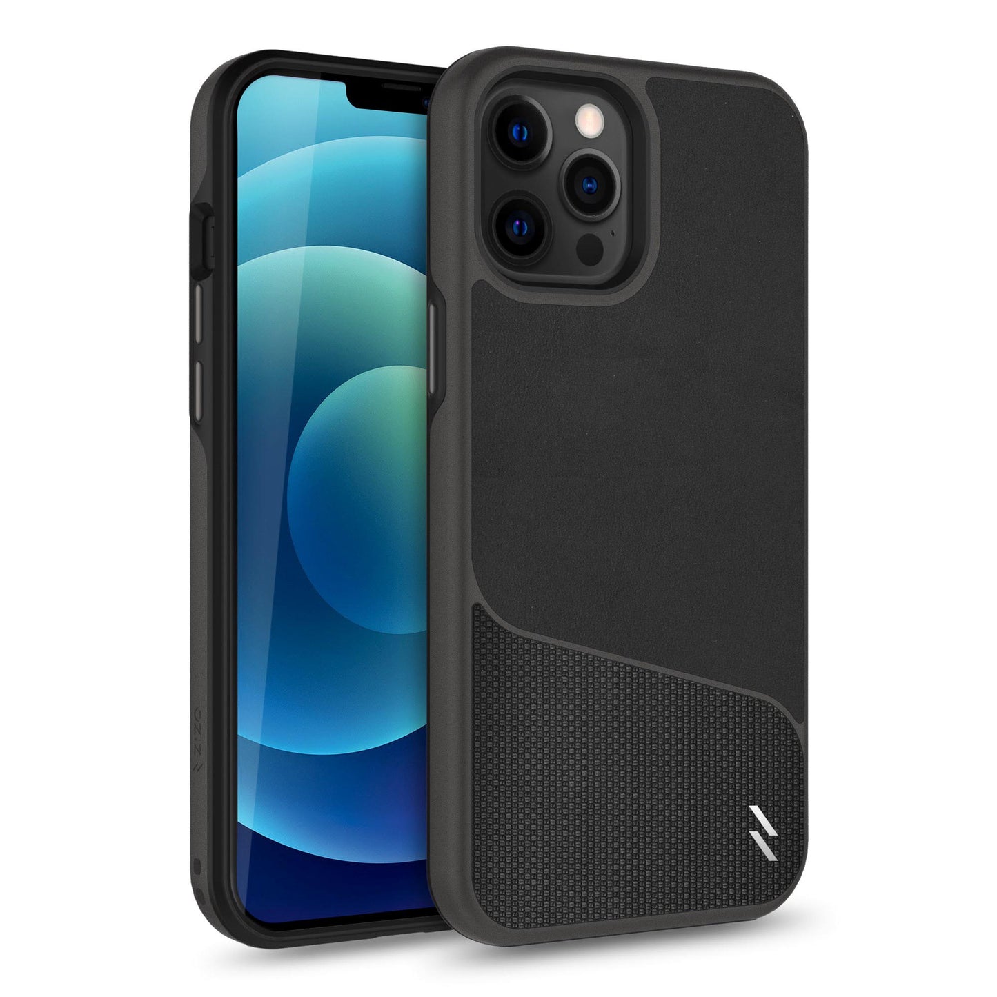 ZIZO DIVISION Series iPhone 12 / iPhone 12 Pro Case - Nylon Black