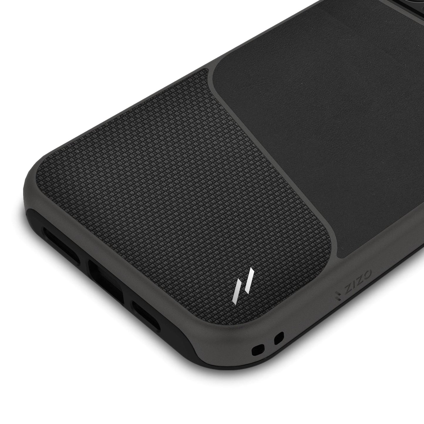 ZIZO DIVISION Series iPhone 12 / iPhone 12 Pro Case - Nylon Black