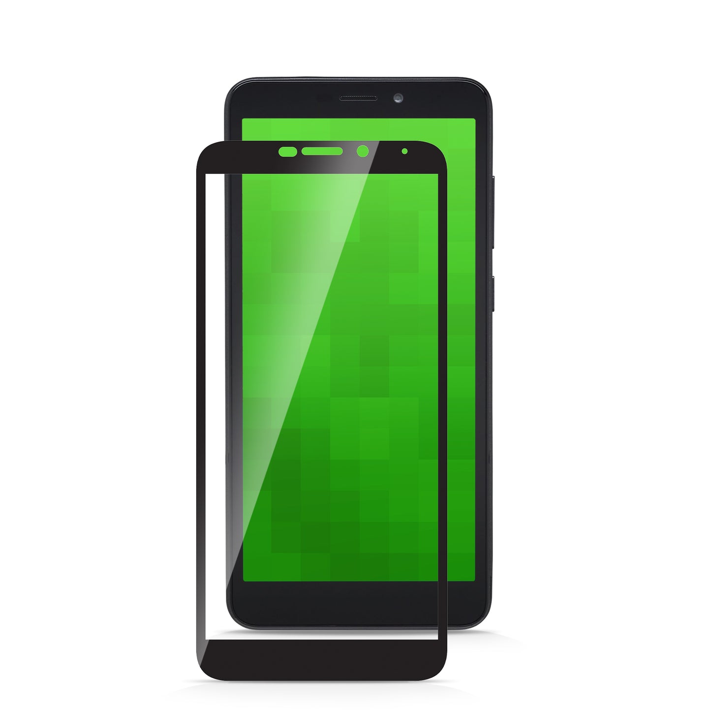 ZIZO TEMPERED GLASS Screen Protector for Cricket Debut