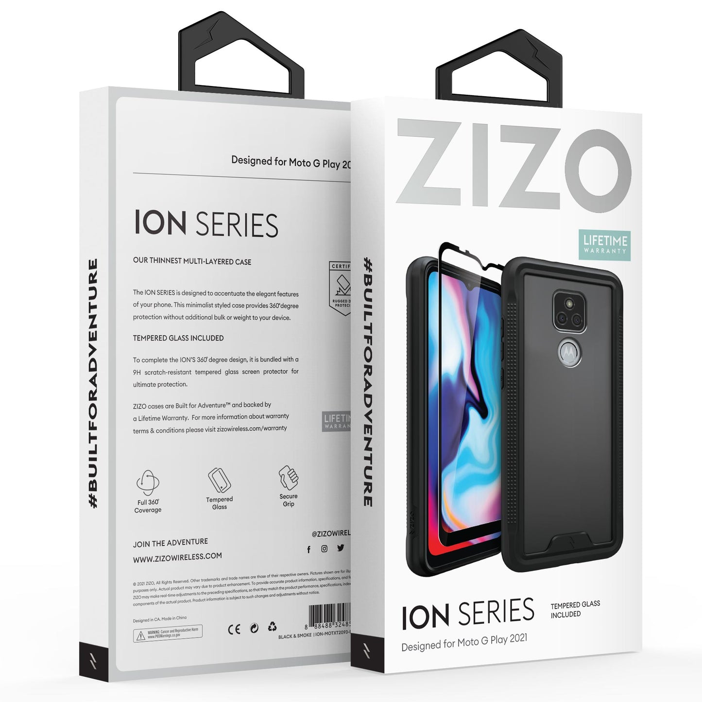 ZIZO ION Series Moto G Play (2021) Case