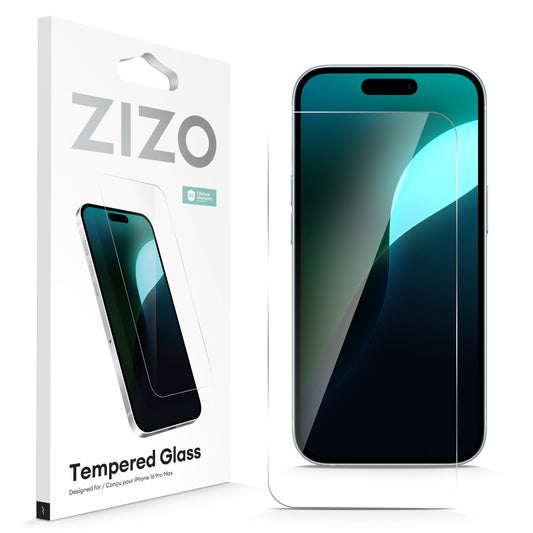 ZIZO TEMPERED GLASS Screen Protector for iPhone 16 Pro Max - Clear