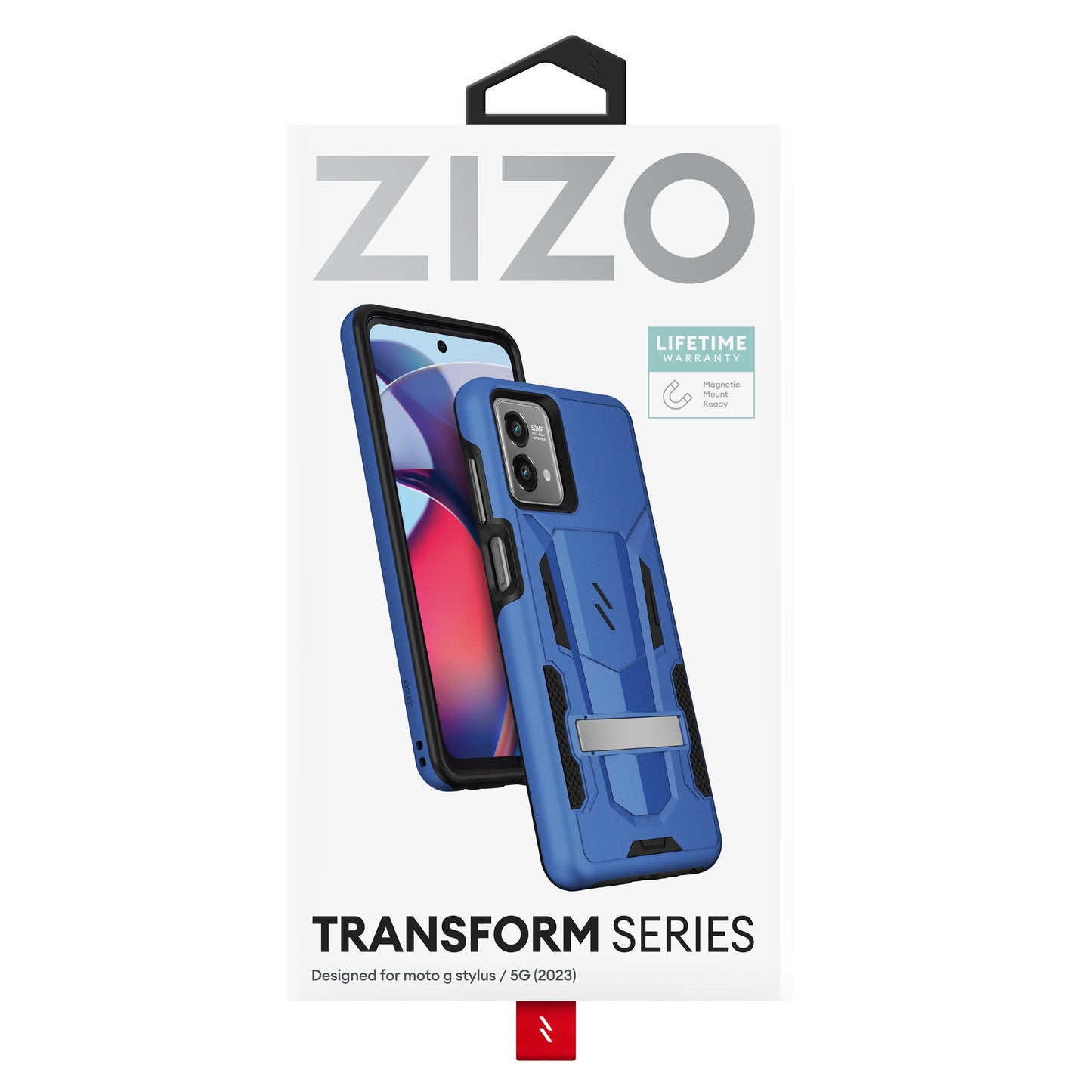 ZIZO TRANSFORM Series moto g stylus (2023) Case - Blue