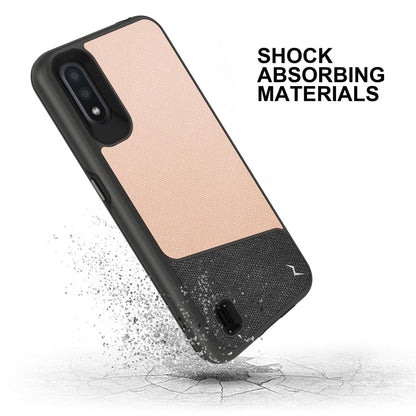 ZIZO DIVISION Series Galaxy A01 Case - Saffiano Blush