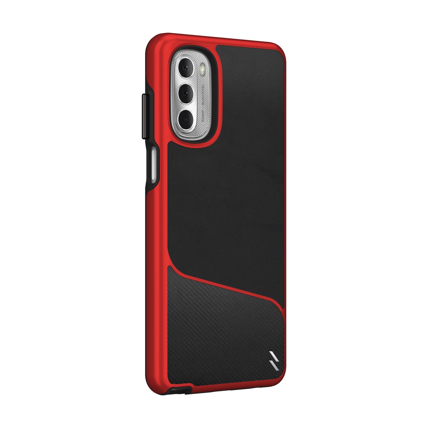 ZIZO DIVISION Series moto g STYLUS 5G (2022) Case - Black & Red