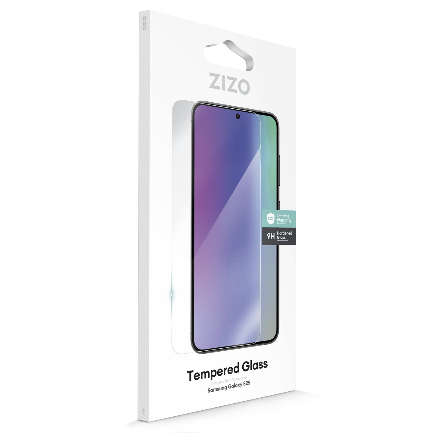 ZIZO TEMPERED GLASS Screen Protector for Galaxy S25 - Clear