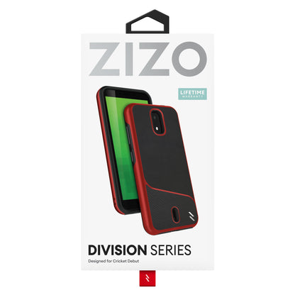 ZIZO DIVISION Series Cricket Debut Case - Black & Red