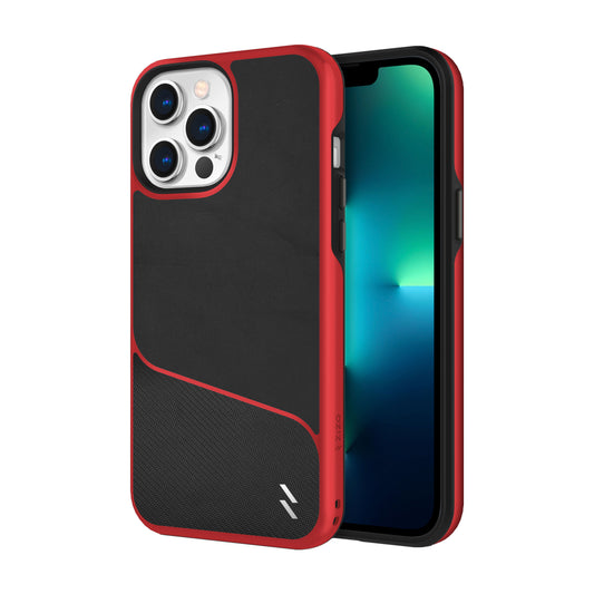 ZIZO DIVISION Series iPhone 13 Pro Max Case - Black & Red