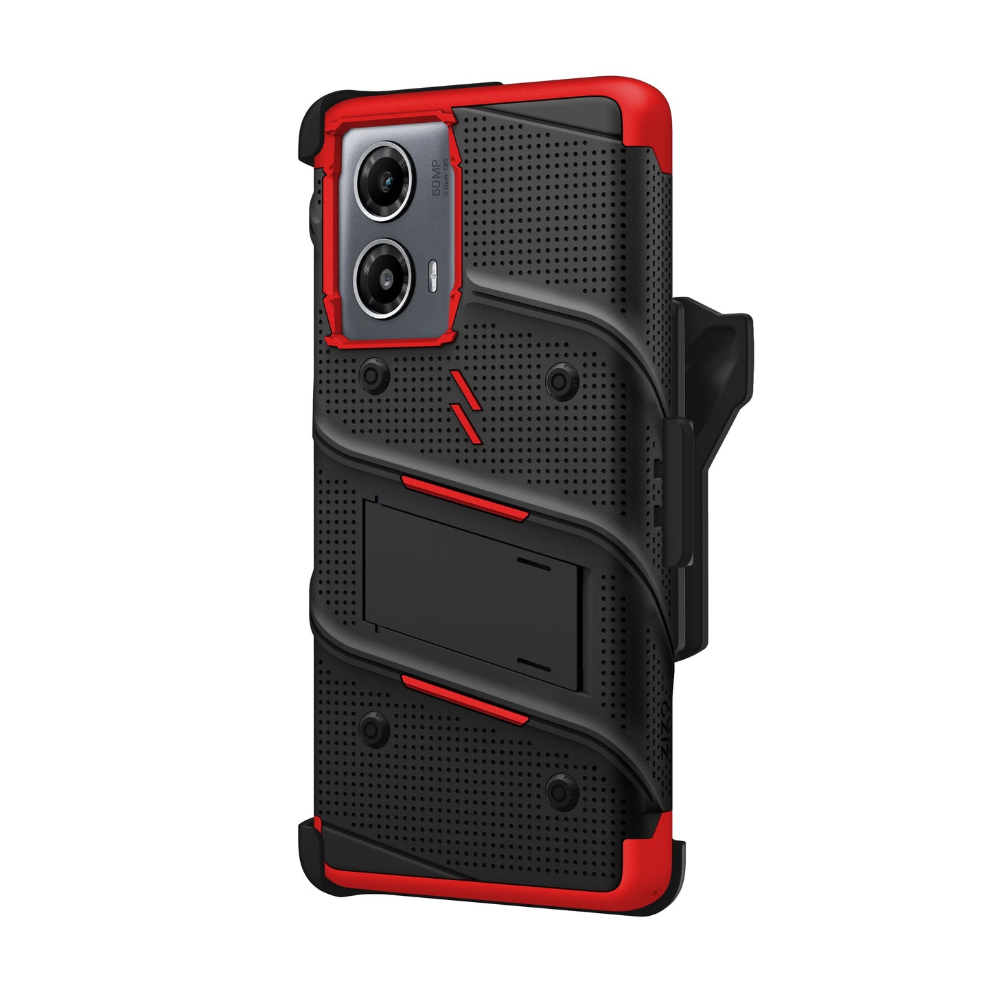 ZIZO BOLT Bundle moto g stylus 5G (2024) Case - Black / Red