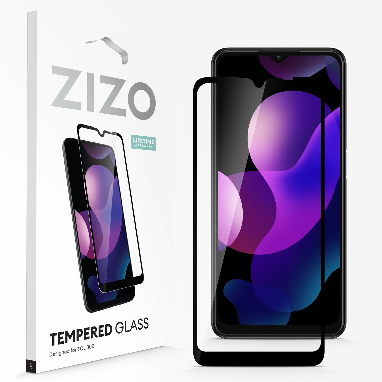 ZIZO TEMPERED GLASS Screen Protector for TCL 30 Z