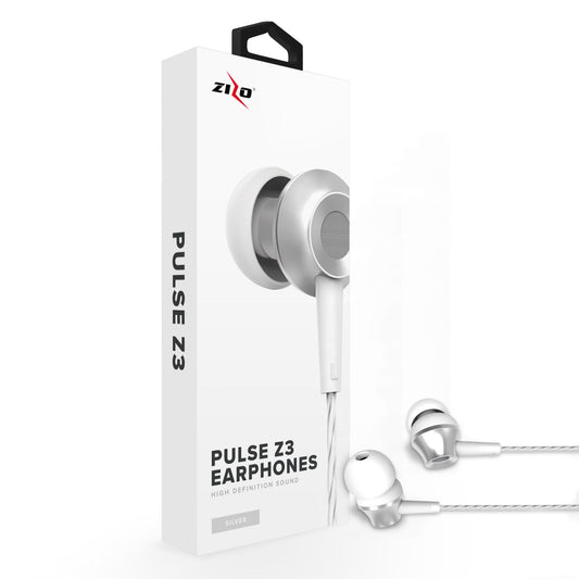 ZizoAmp Pulse Z3 In Ear Headphones with Dynamic Amp Sound Earphones Earbuds