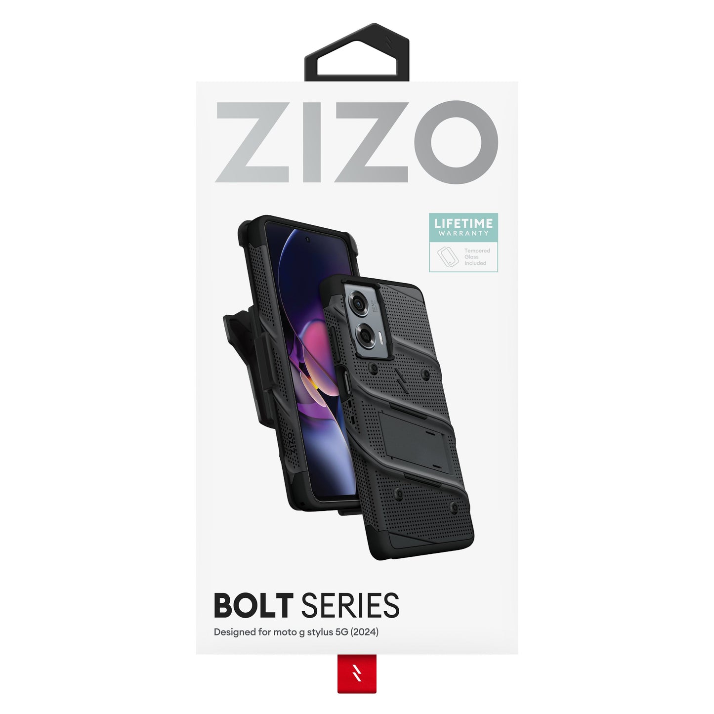 ZIZO BOLT Bundle moto g stylus 5G (2024) Case - Black