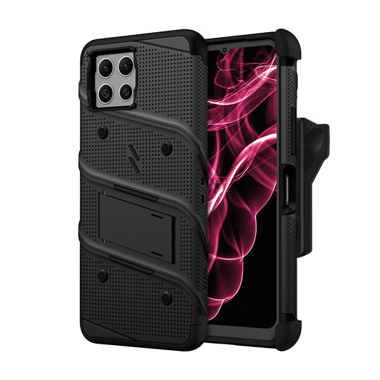 ZIZO BOLT Bundle T-Mobile REVVL 7Case - Black