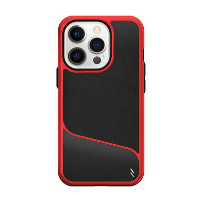 ZIZO DIVISION Series iPhone 14 Pro (6.1) Case - Black & Red