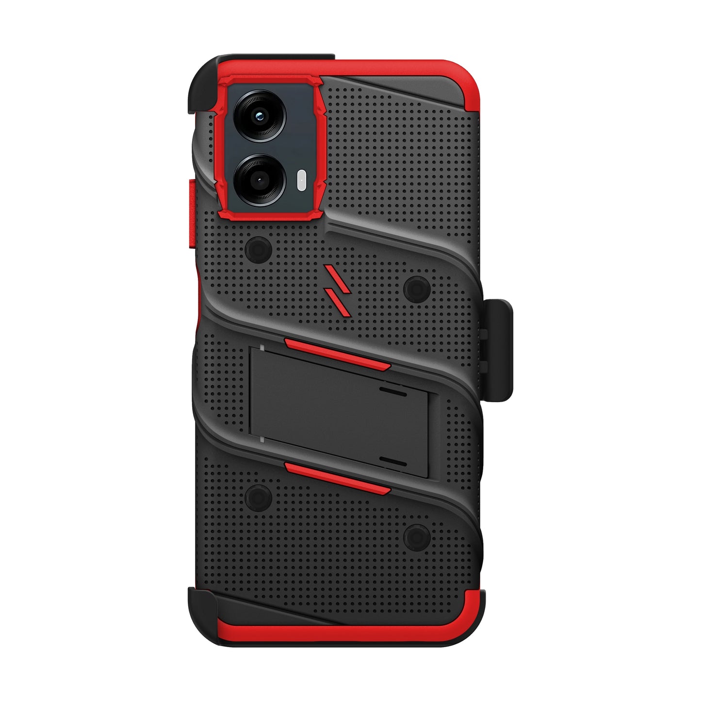 ZIZO BOLT Bundle moto g 5G (2024) Case - Black / Red