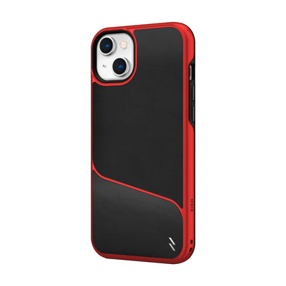 ZIZO DIVISION Series iPhone 14 Plus (6.7) Case - Black & Red