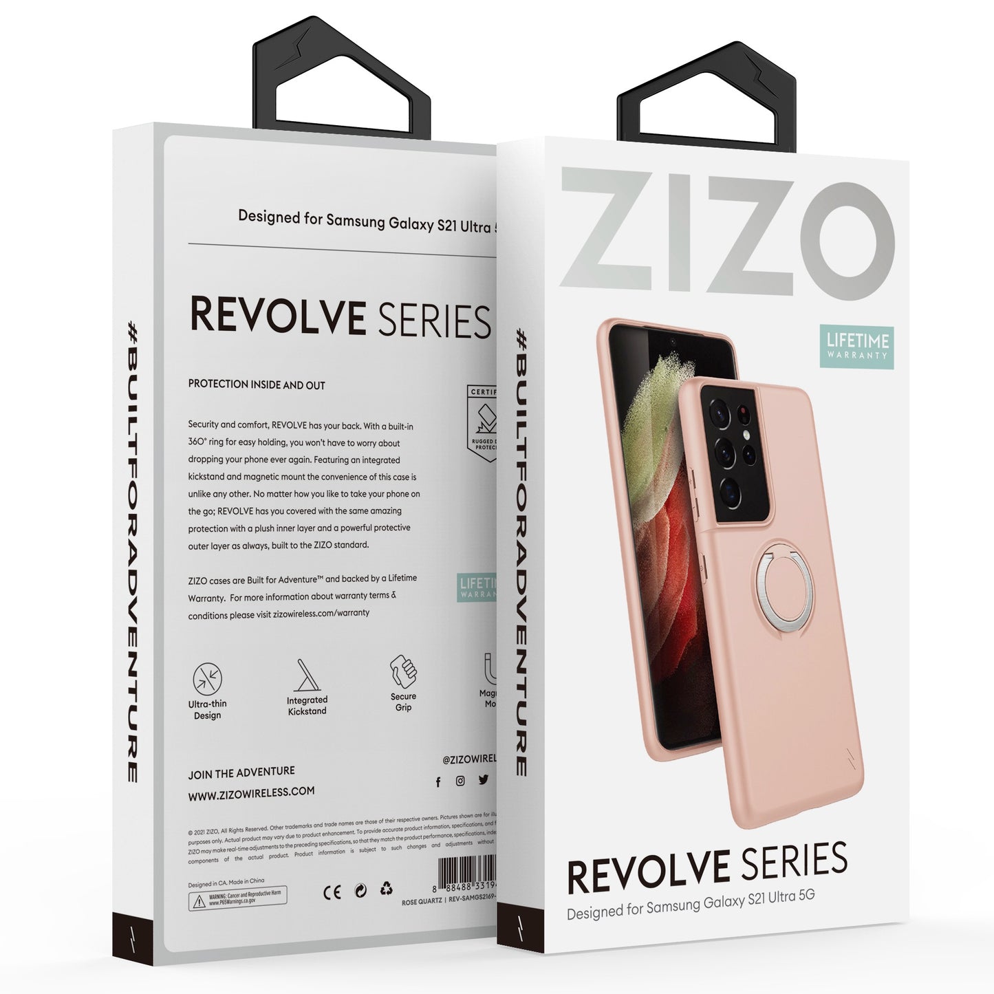 ZIZO REVOLVE Series Galaxy S21 Ultra 5G Case