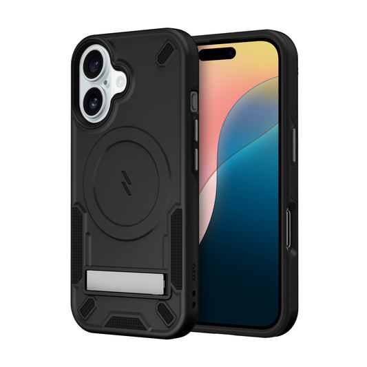 ZIZO TRANSFORM Series iPhone 16 Case - Black