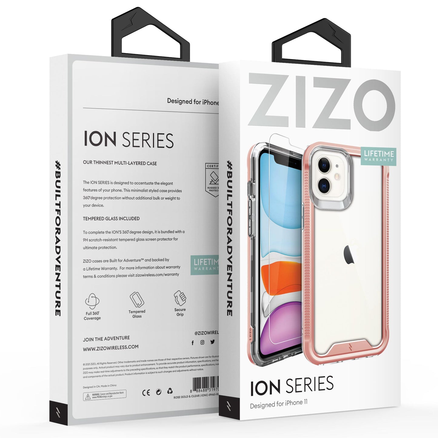 ZIZO ION Series iPhone 11 Case - Rose Gold