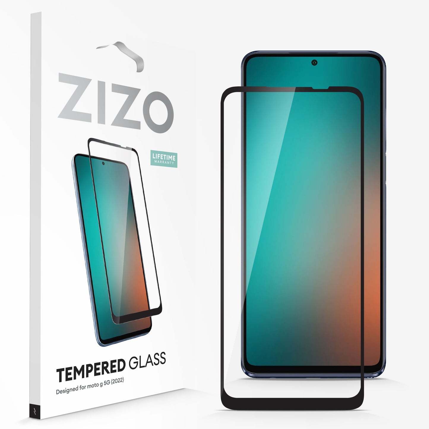 ZIZO TEMPERED GLASS Screen Protector for moto g 5G (2022)