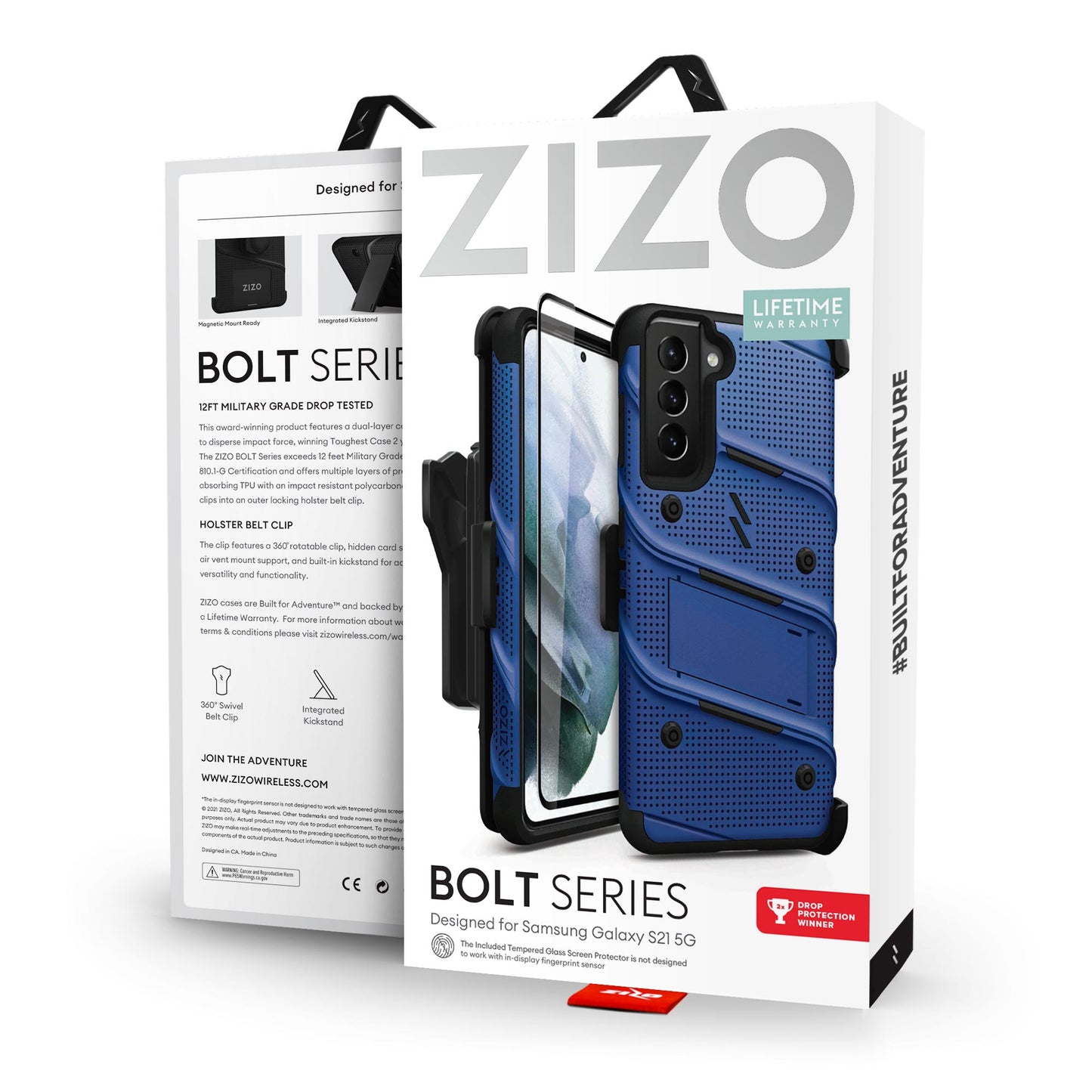 ZIZO BOLT Series Galaxy S21 5G Case