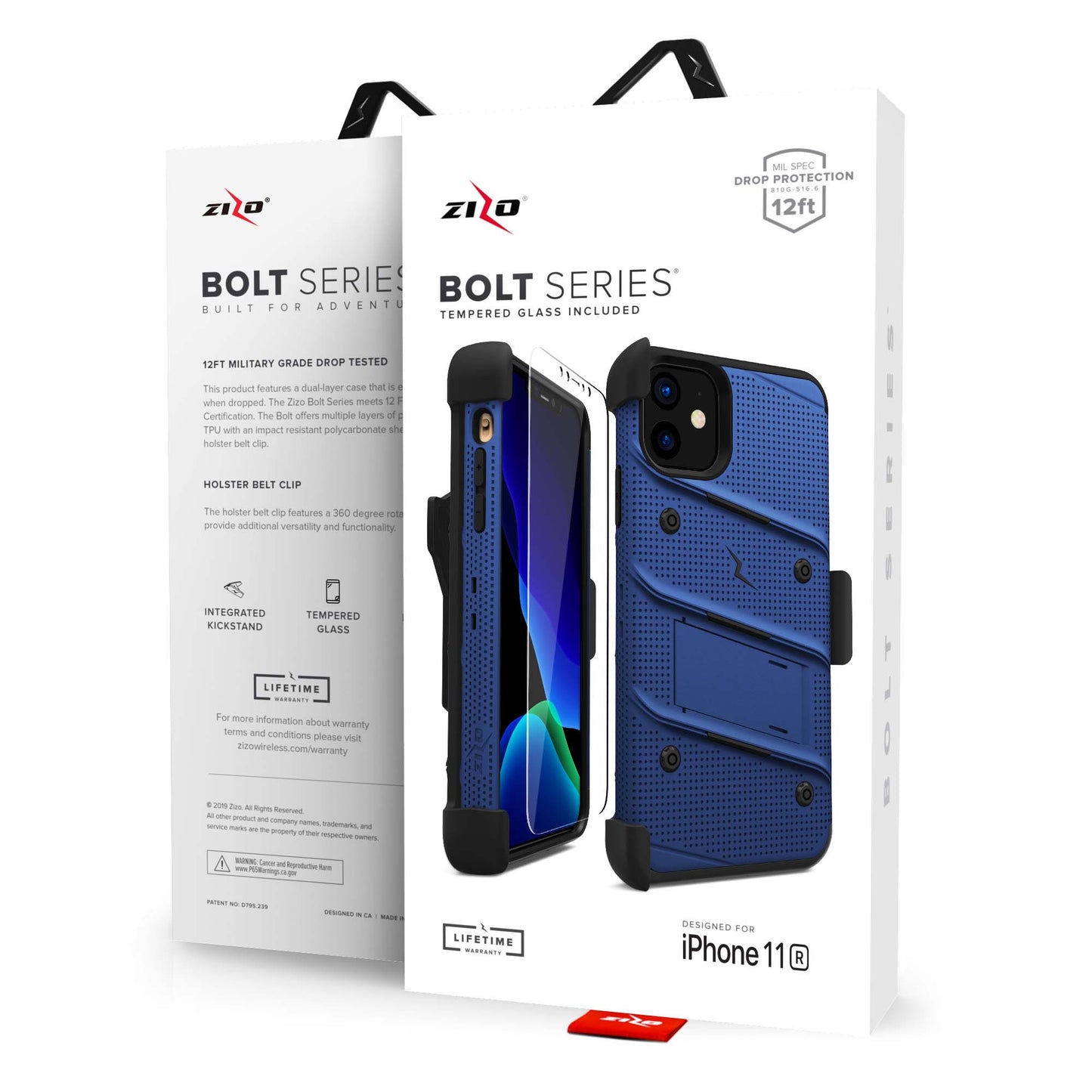 ZIZO BOLT Series iPhone 11 Case - Blue