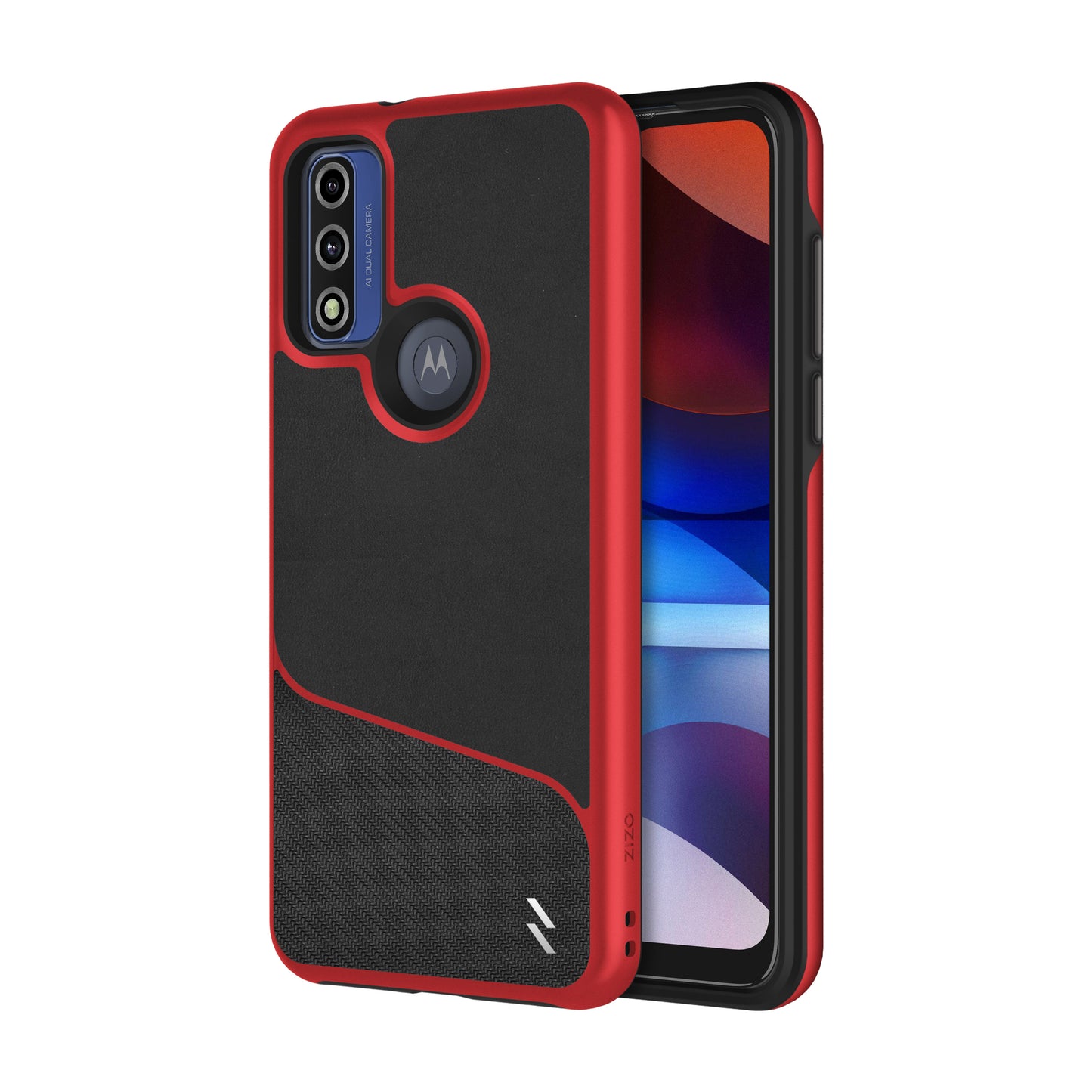 ZIZO DIVISION Series Moto G Pure Case - Black & Red