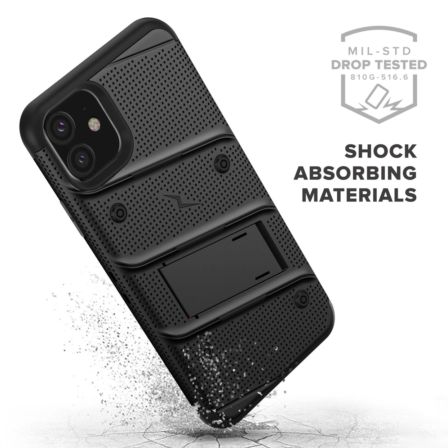 ZIZO BOLT Series iPhone 11 Case - Black