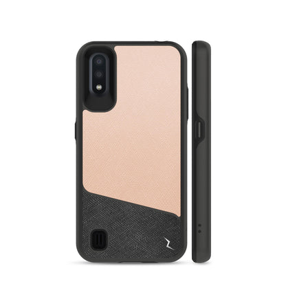 ZIZO DIVISION Series Galaxy A01 Case - Saffiano Blush