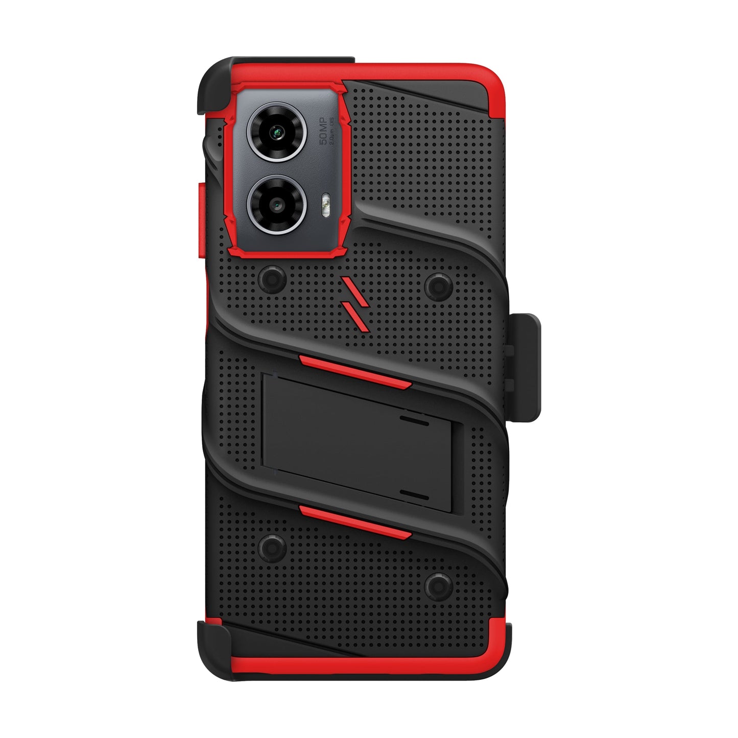 ZIZO BOLT Bundle moto g stylus 5G (2024) Case - Black / Red