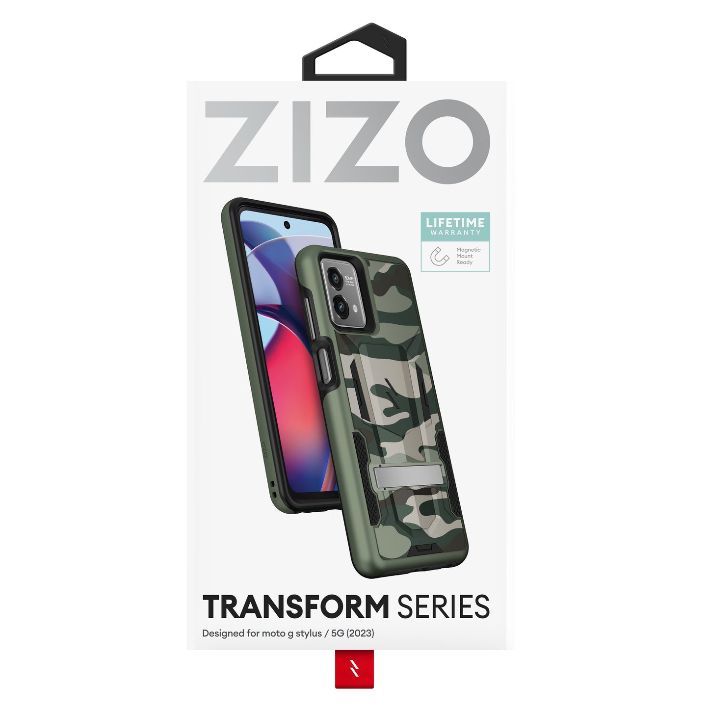 ZIZO TRANSFORM Series moto g stylus (2023) Case - Camo
