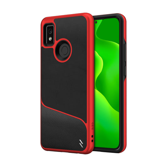 ZIZO DIVISION Series Cricket Icon 4 Case - Black & Red