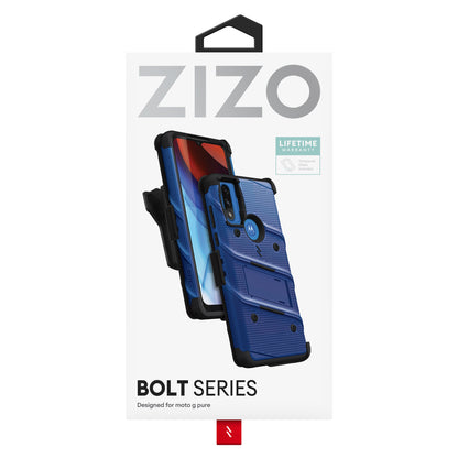 ZIZO BOLT Bundle Moto G Pure Case