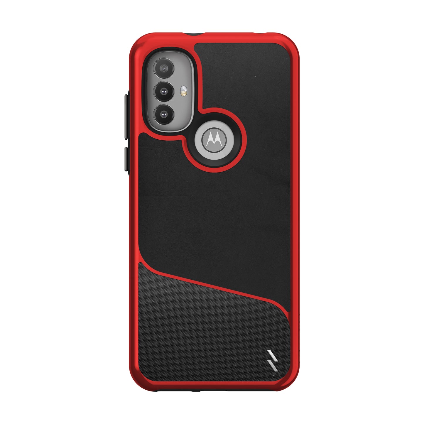 ZIZO DIVISION Series Moto G Power 2022 Case - Black & Red