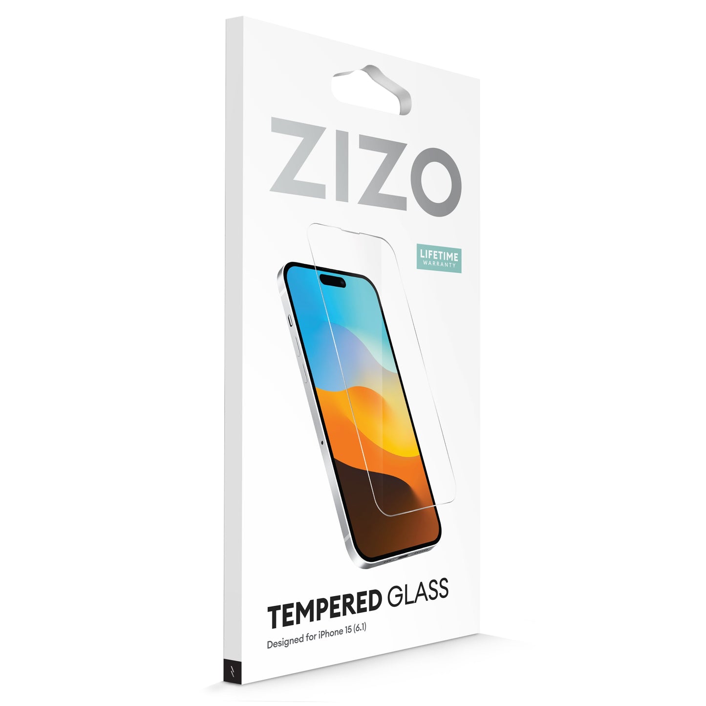 ZIZO TEMPERED GLASS Screen Protector for iPhone 15 - Clear