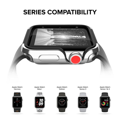 Zizo Shock Series for Apple Watch 42mm, Aluminum Metal Bumper Hybrid Case